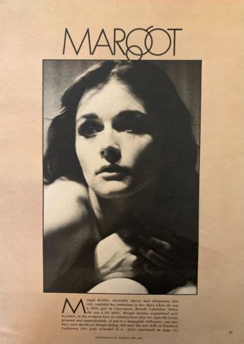 margot kidder playboy|Playboy March 1975